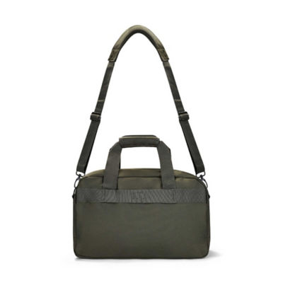 Rock shoulder bag in olive green, imported from the UK