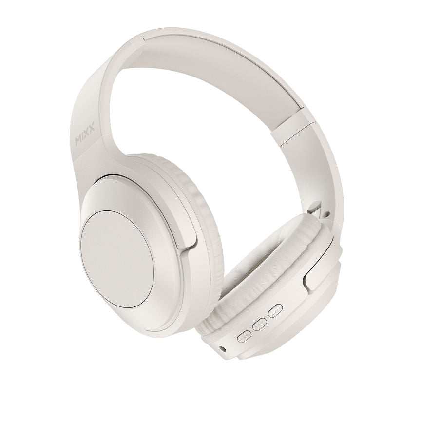 Mixx StreamQ C1 Bluetooth Headphones - Sand GOODS ASDA   