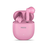 Mixx StreamBuds Live A5 pink earphones, imported from the UK