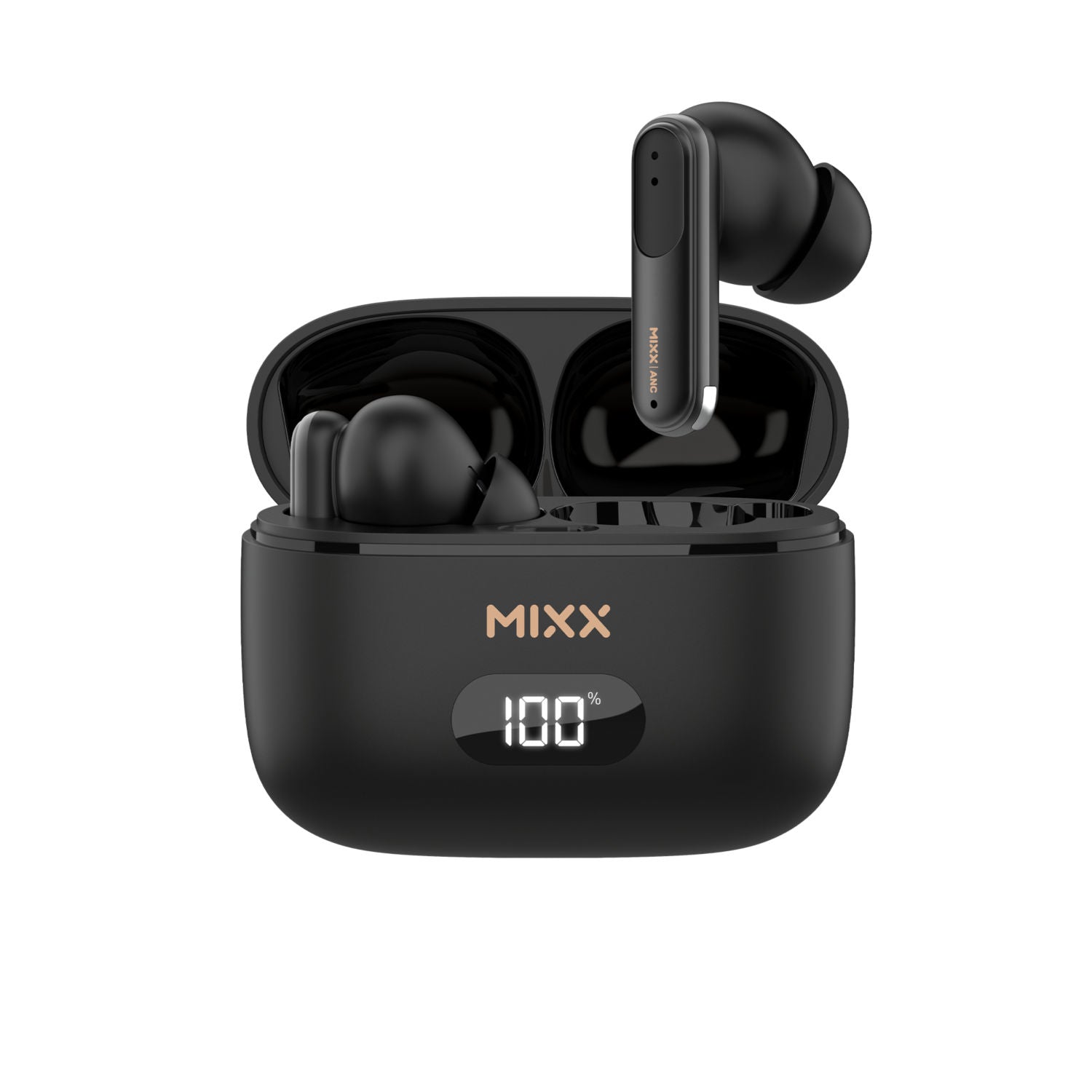 MIXX true wireless earbuds Live ANC Black, UK version