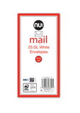 Nuco DL envelopes 25 pack, imported from the UK