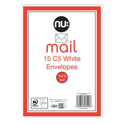 Nuco Mail C5 Briefumschläge 25er-Pack