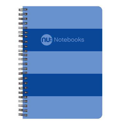 Nu Stripes A4 Notebook in assorted colours, imported from the UK