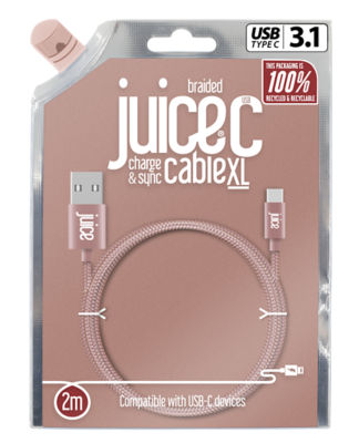 Juice braided Type C cable 2M (British brand)