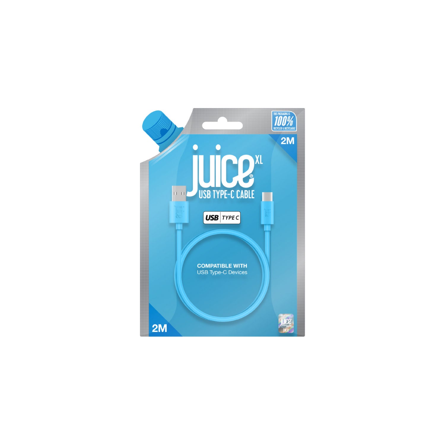 Juice 2m USB-C cable, UK version