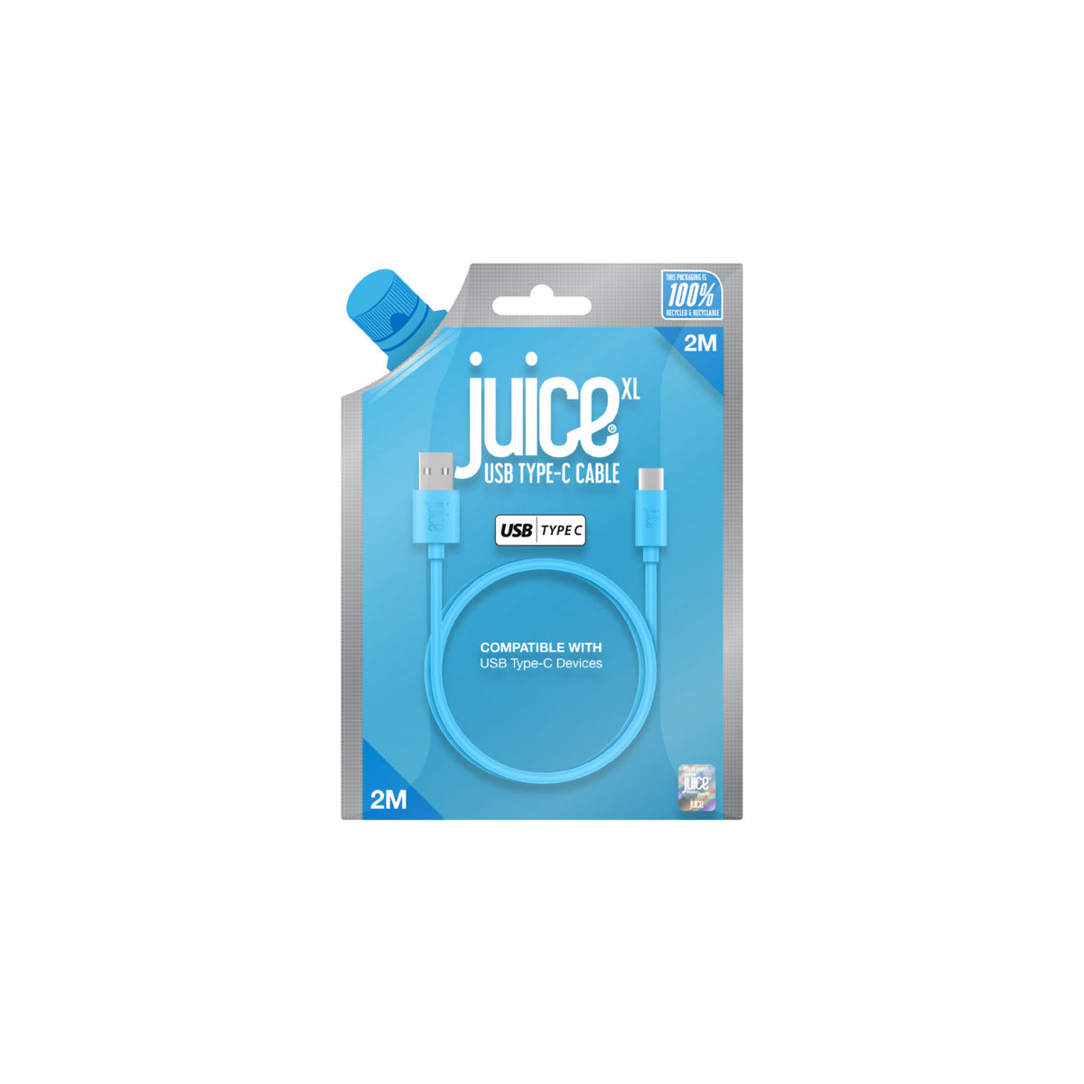 Juice 2m USB-C cable, UK version