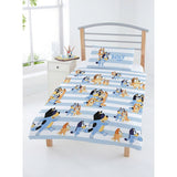 George Home Bluey 'Stripes' Toddler Duvet Set GOODS ASDA   