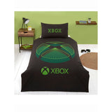 Xbox duvet set green sphere black ground, UK version