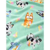 George Home Bluey printed beach towel, imported from the UK