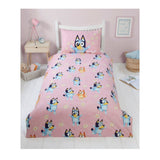 Bluey officially licensed pink duvet set 100% cotton (British brand)