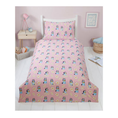 Officially licensed Bluey duvet set with 100% cotton, UK version