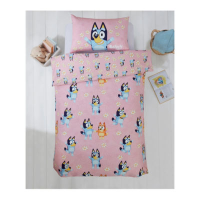 Officially licensed Bluey duvet set with 100% cotton, UK version