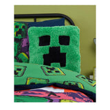 Minecraft Creeper cushion 35cm, UK version