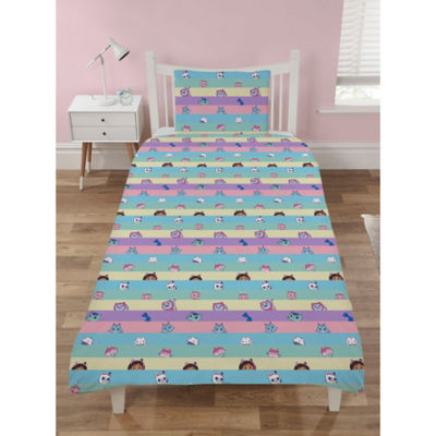Gabby's Dollhouse reversible toddler duvet set, imported from the UK