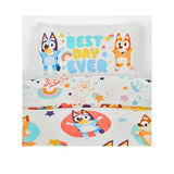 Bluey duvet set with Heeler family stars circles, UK version