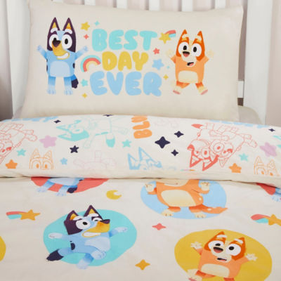 Bluey duvet set toddler bedding 100% cotton, UK version
