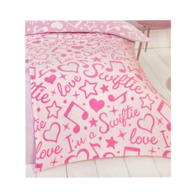 Celebrity Icons fleece blanket Taylor Swift design 100cm x 150cm (British brand)