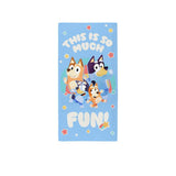 Bluey towel with Chloe 70x140cm (British brand)