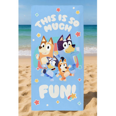 Bluey towel with Chloe 70x140cm (British brand)