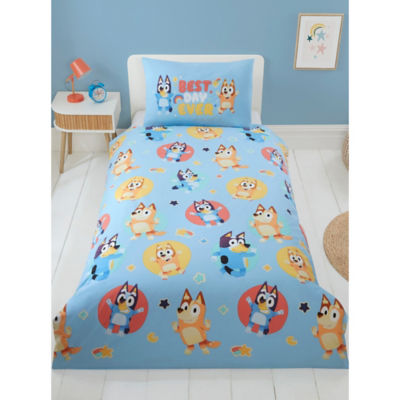 Bluey toddler duvet set reversible 100% cotton (British brand)