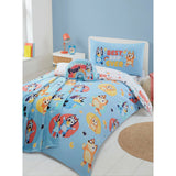 Bluey Blue Best Day Duvet Set Toddler