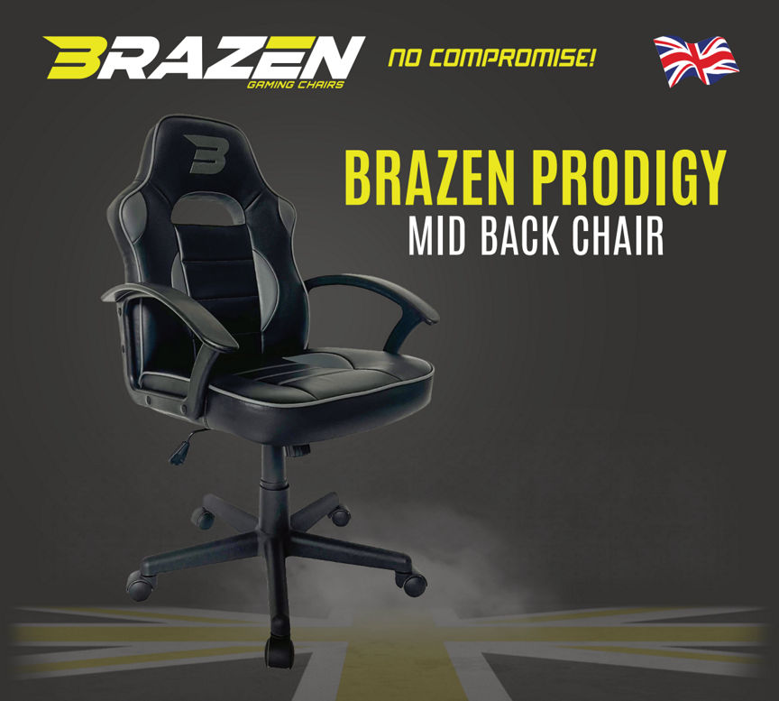 Brazen Prodigy Mid Back Chair GOODS ASDA   