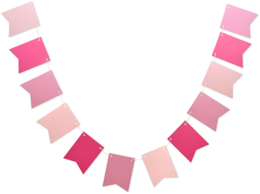 MAD Pink Paper Bunting