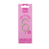 MAD Party Silver Number Sparklers 6 GOODS ASDA   