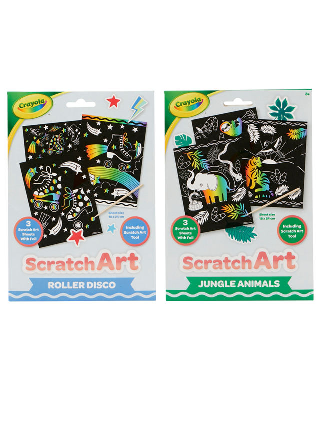 Crayola Scratch Art GOODS ASDA   