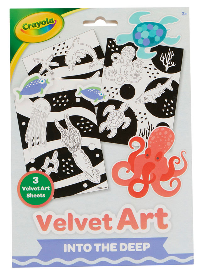 Crayola Velvet Art GOODS ASDA   