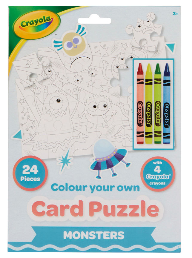 Crayola Colour your own Puzzle GOODS ASDA   