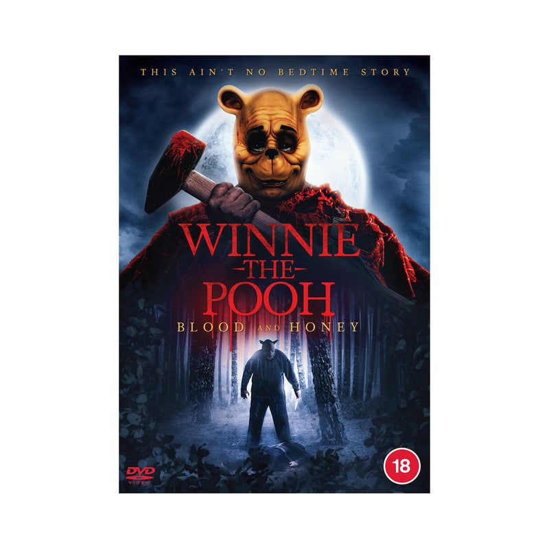 Winnie The Pooh Blood and Honey DVD horror film (British brand)
