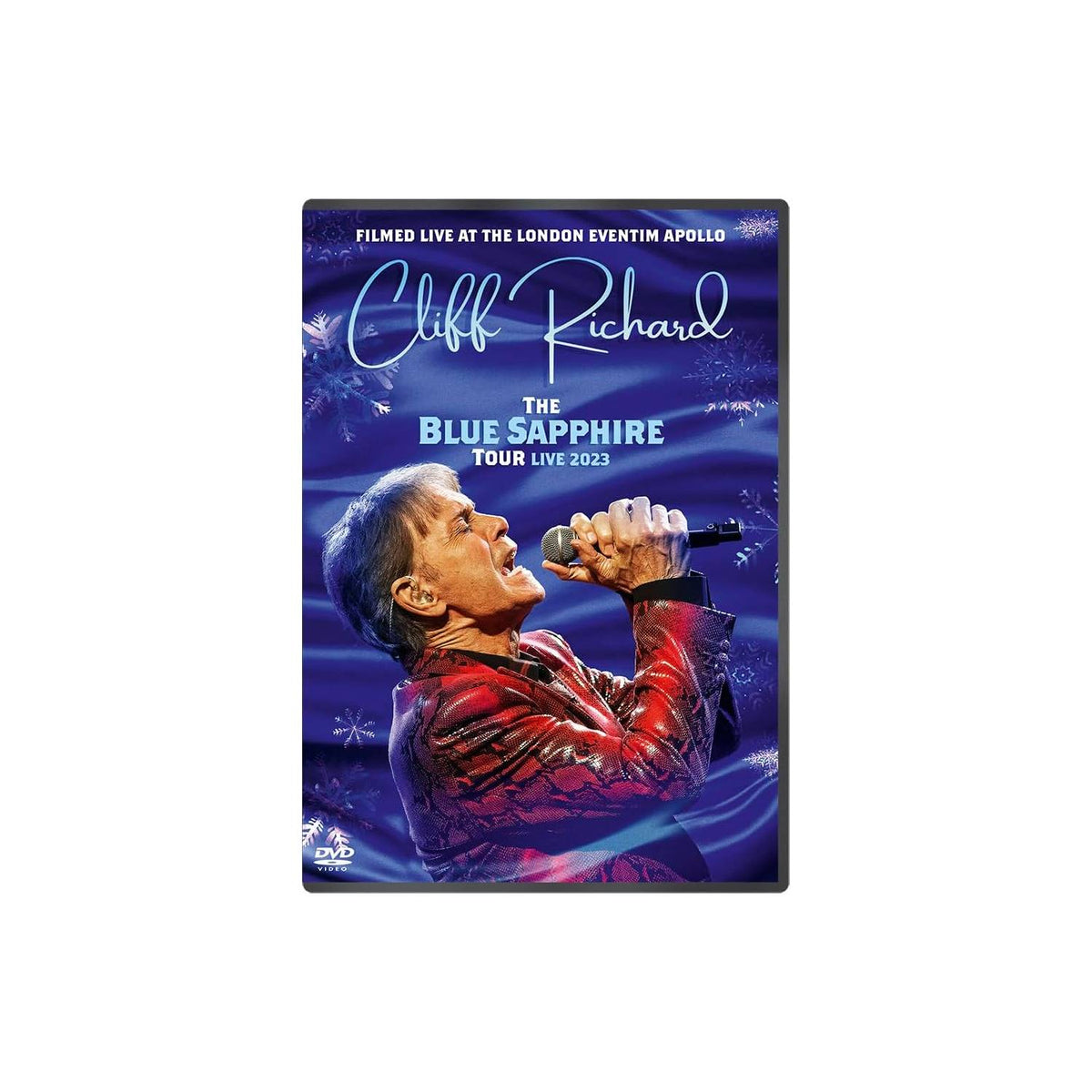 Cliff Richard The Blue Sapphire Tour 2023 DVD (British brand)