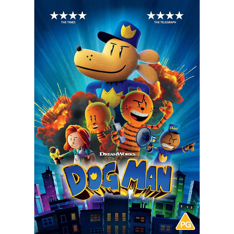 DreamWorks Dog Man DVD - British product