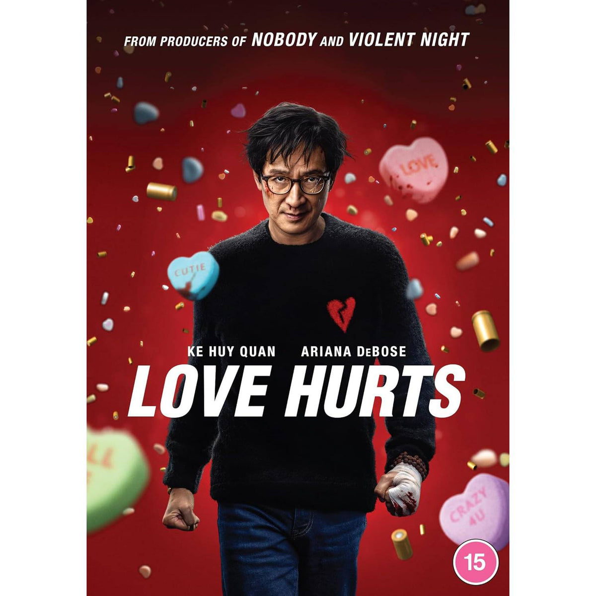 Love Hurts action comedy DVD, UK version
