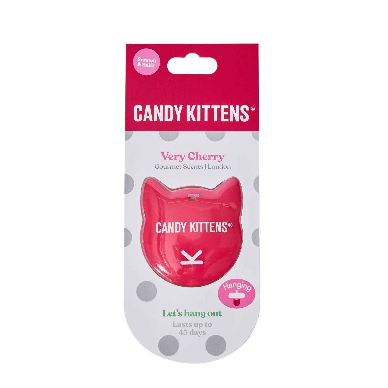 Very Cherry 3D air freshener with cherry fragrance (British brand)