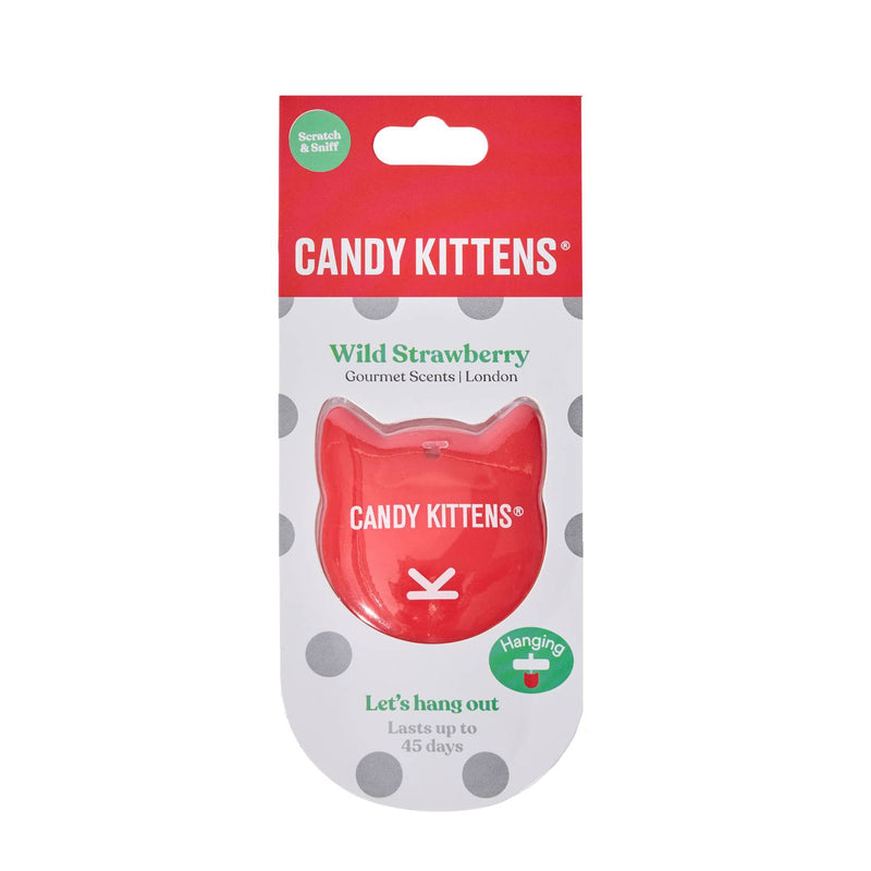 Wild Strawberry 3D hanging air freshener (British brand)
