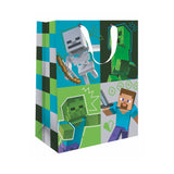 Minecraft large gift bag 33cm x 26cm, imported from the UK