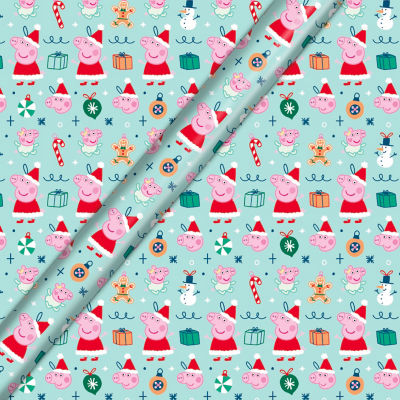 Peppa Pig wrapping paper Christmas rollwrap 3.5m (British brand)