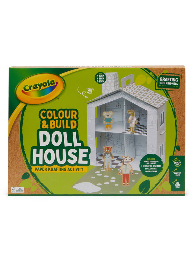 Crayola Colour & Build Dollhouse GOODS ASDA   