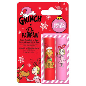 Dr. Pawpaw Grinch lip balm set 2x4g, imported from the UK