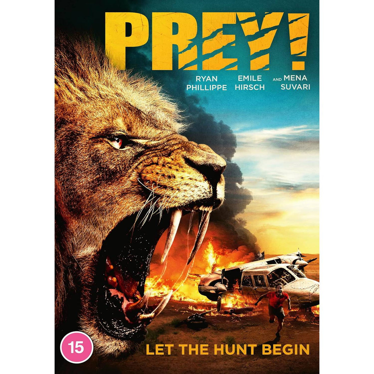 Prey DVD survival thriller film starring Ryan Phillippe, UK version