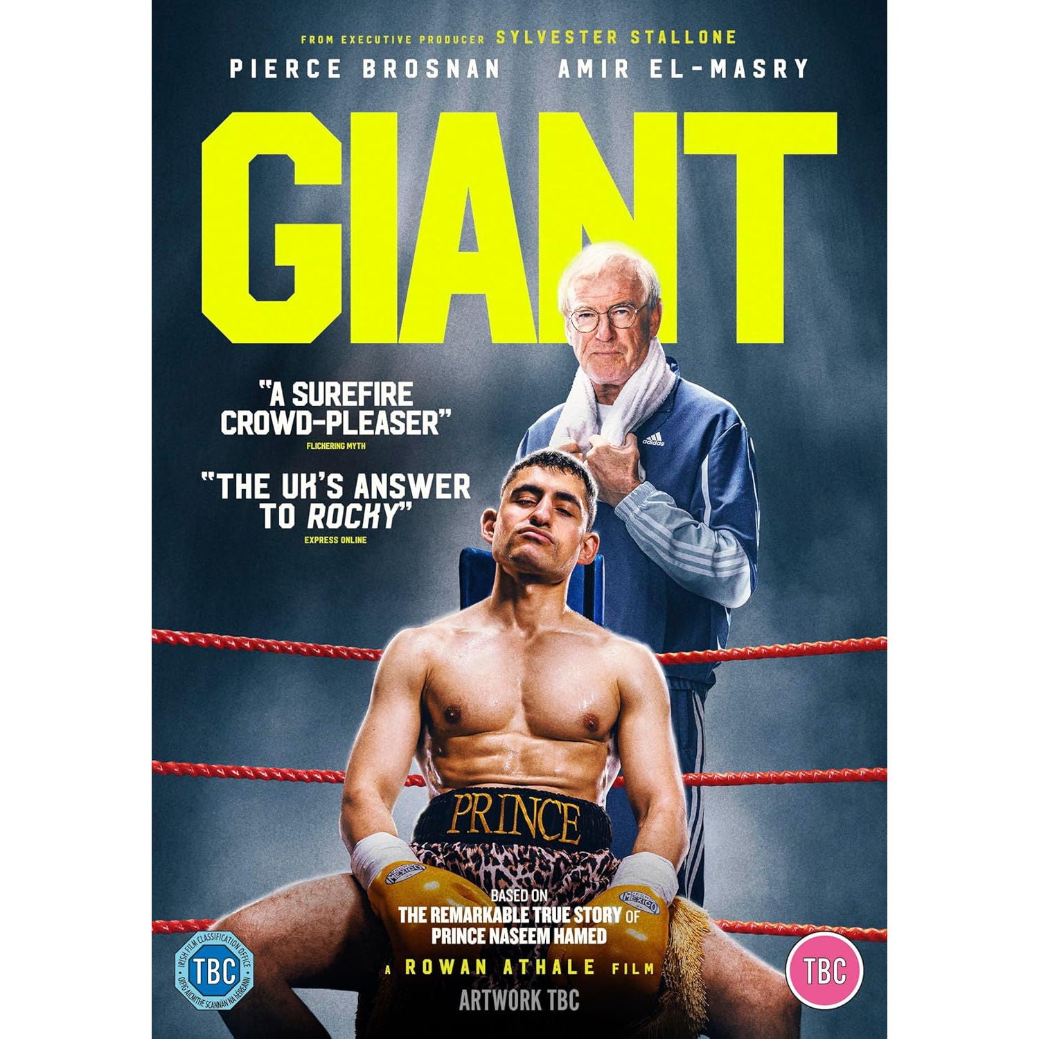 GIANT DVD Prince Naseem Hamed biopic, imported from the UK