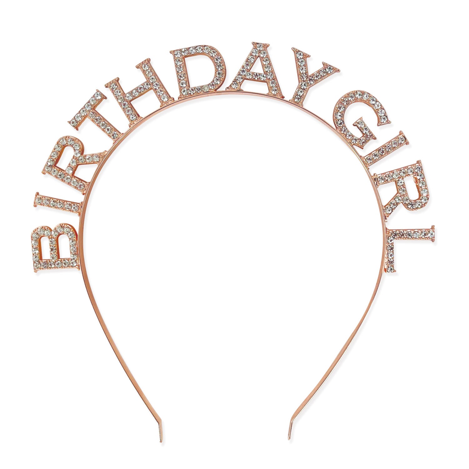 George Home Rose Gold Birthday Girl Headband 1pk, UK version