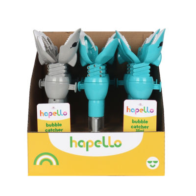 Hapello Shark Bubble Catcher bubble toy - British product