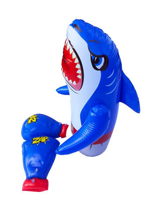 ASDA Hapello Bop Bag Shark Inflatable Toy Size 91cm- Buy online at McGrocer