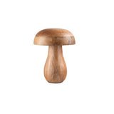George Home brown wooden mushroom ornament - British product