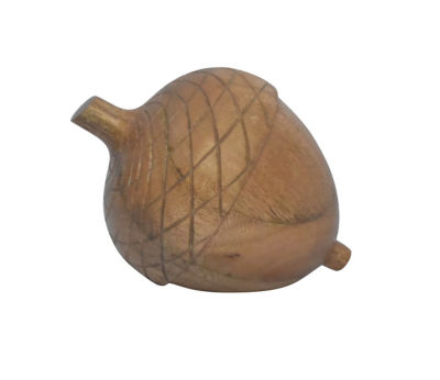 George Home wooden acorn ornament 16x16x15cm (British brand)