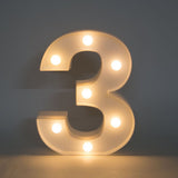 George Home Number Light 3 GOODS ASDA   