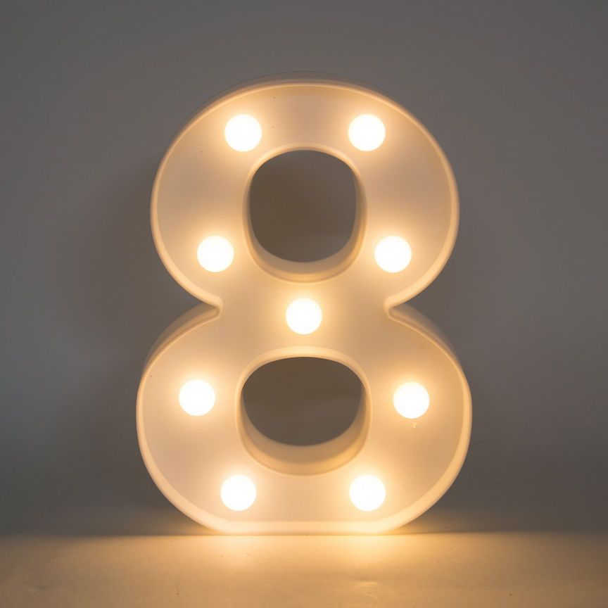 George Home Number Light 8